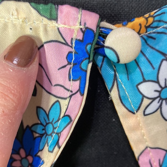 TopShop Mix and Match Stripe and Floral MIDI Dress - Picture 12 of 12